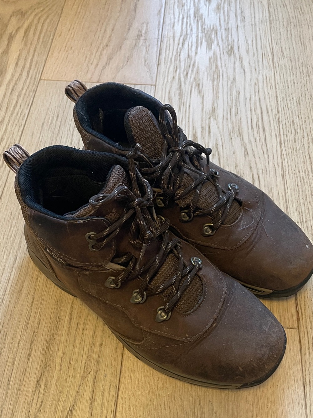 Timberland youth Brown Waterproof Hiking Boots